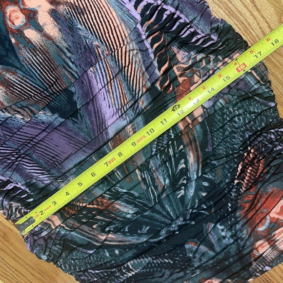 NEW Baby Phat cowl neck mini ruched dress 1X - Picture 7 of 17